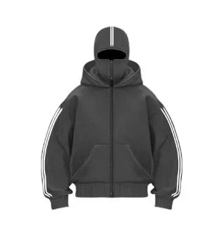 Fashionable Street Style Russian Balaclava Hoodle.